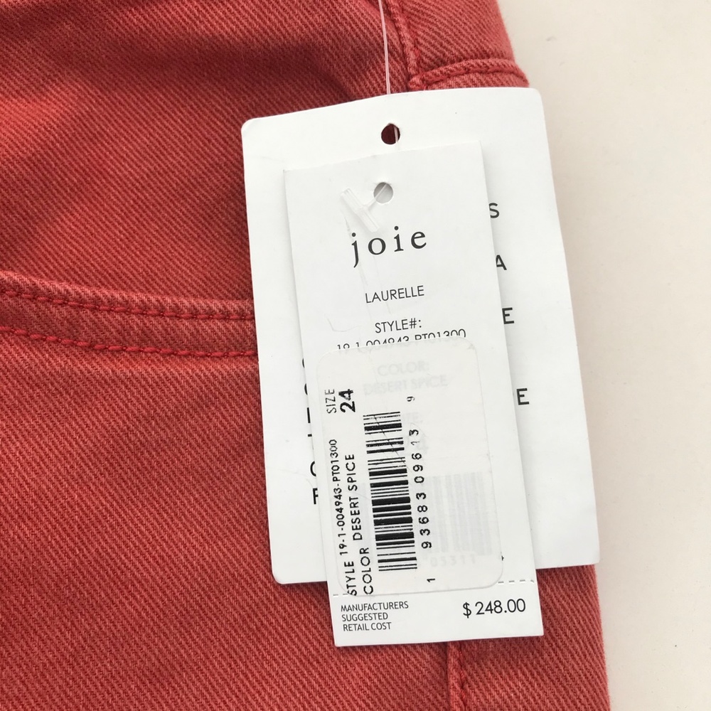 Joie Laurelle Cropped High Waisted Pants - Picture 6 of 9